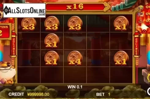 Bonus Game screen 2