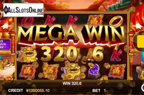 Win Bonus Game screen