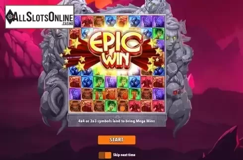 Start Game screen 2
