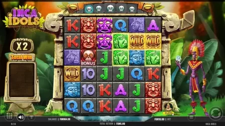 Inca Idols slot screenshot 2