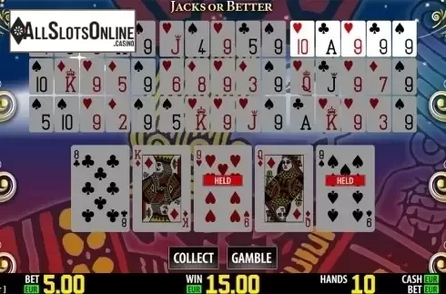 Game workflow 4. Jacks Or Better HD from World Match