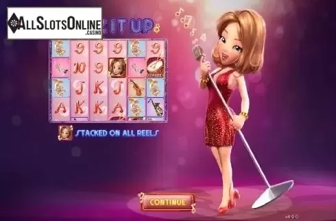 Intro screen. Jazz It Up from GamePlay