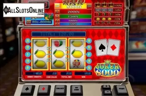 Screen4. Joker 8000 from Microgaming