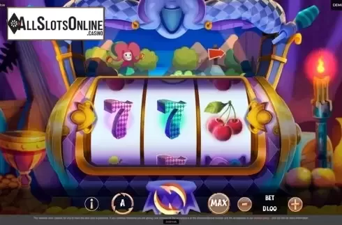 Reel Screen. Jokers Kingdom from Triple Cherry