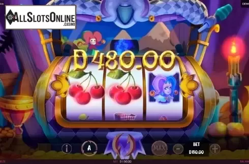 Win Screen . Jokers Kingdom from Triple Cherry
