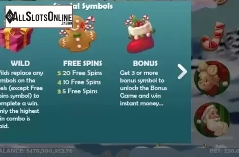 Special Symbols. Jolly Gingerbread from Mobilots