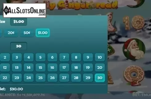 Coin Size. Jolly Gingerbread from Mobilots