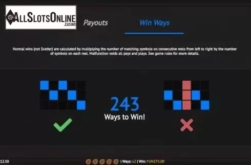Ways. Juicy Ninja from 1X2gaming