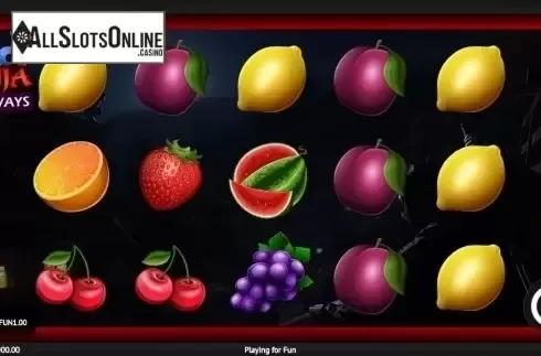 Reel Screen. Juicy Ninja from 1X2gaming
