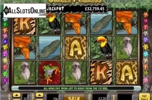 Screen2. Jungle Madness from Playtech