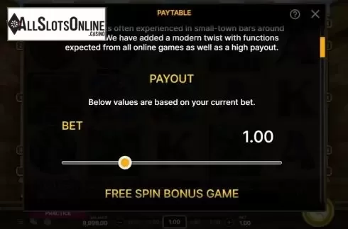Paytable 2