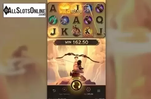 Win Screen. Legend of Hou Yi from PG Soft