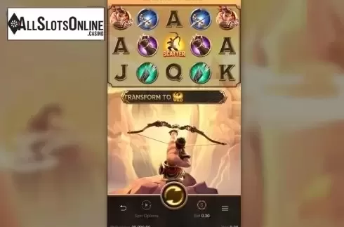 Reel Screen. Legend of Hou Yi from PG Soft