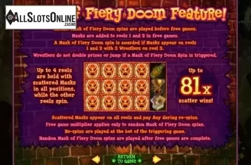 Free Spins. Lucha Libre from RTG