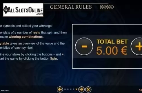 General Rules. Luck Ness from GAMING1