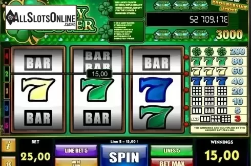 Win Screen 2. Lucky Clover iSoftBet from iSoftBet