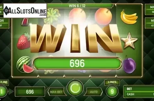 Total Win in Free Spins Screen