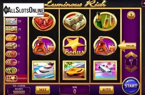 Game screen