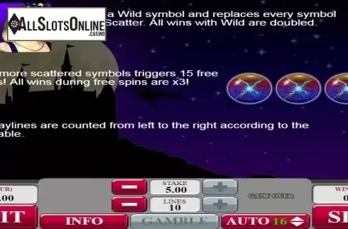 Paytable 2. Magic Ball 2 from AlteaGaming
