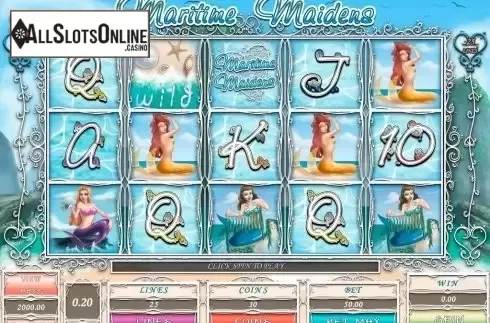 Screen8. Maritime Maidens from Microgaming