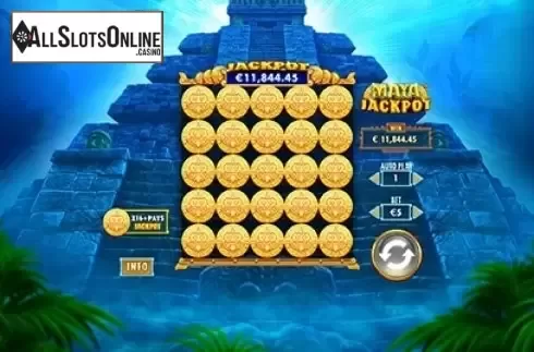 Win Screen 2. Maya Jackpot from Skywind Group