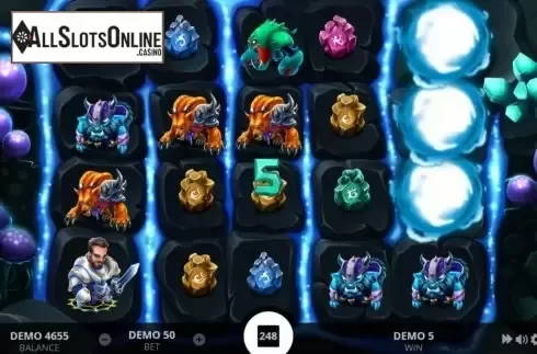 Win Screen 1. Maze: Desire For Power from Evoplay Entertainment