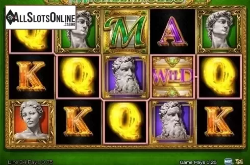 Win Screen. Michelangelo from High 5 Games