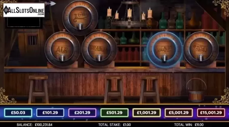 Bonus Game. Musketeers Heroic Spins from CORE Gaming