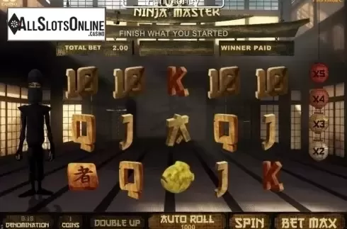 Screen6. Ninja Master from SkillOnNet