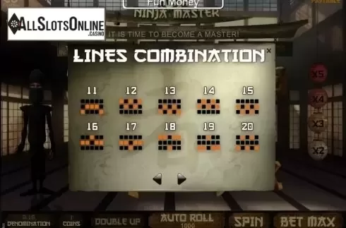 Screen5. Ninja Master from SkillOnNet