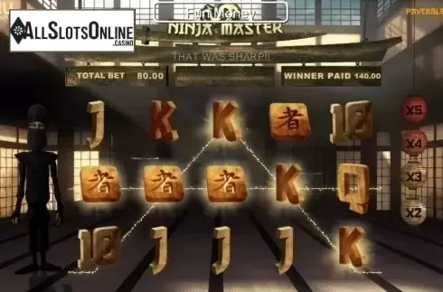 Screen9. Ninja Master from SkillOnNet