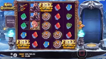 North Guardians slot screenshot 3
