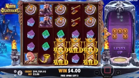 North Guardians slot screenshot 5