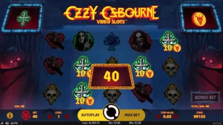 Ozzy Osbourne slot screenshot 2