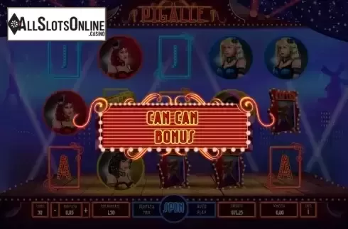 Bonus Game screen 2