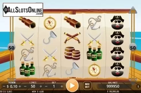 Reel screen. Pirate King from KA Gaming