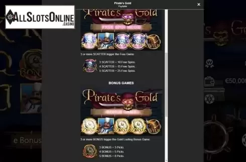 Features screen