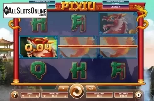 Win screen 2. Pixiu from Arrows Edge