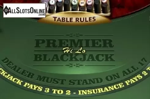 Premier Hi Lo Euro Blackjack Gold. Premier Hi Lo Blackjack from Microgaming