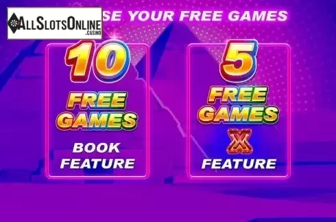 Free Spins Mode Choosing Screen