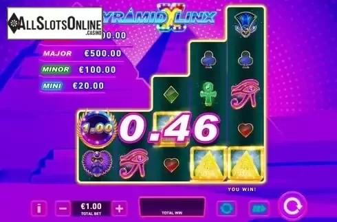 Free Spins Win Screen
