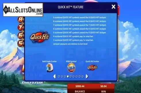 Paytable 4