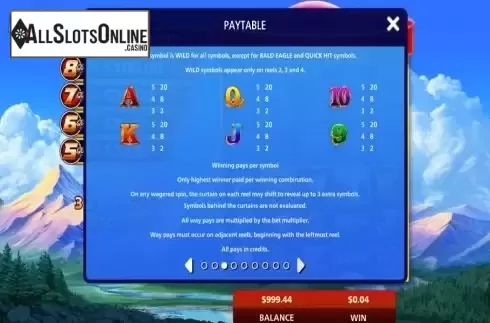 Paytable 3