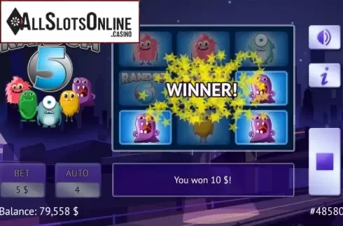 Win Screen. Random 5 from Vermantia
