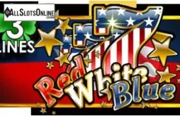 Screen1. Red White Blue 3 Lines from Pragmatic Play