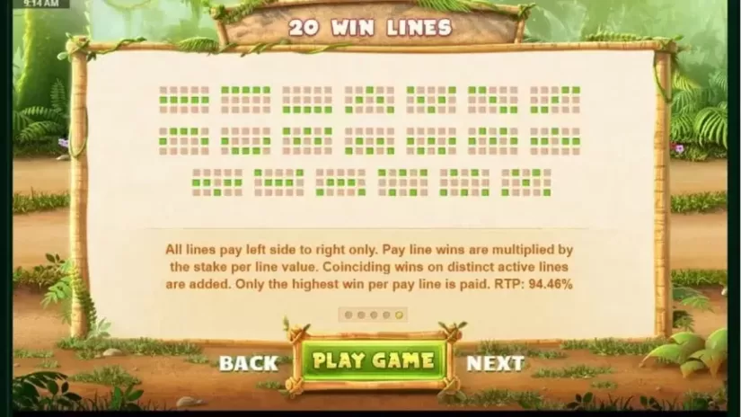 Rhino Rumble slot screenshot 4