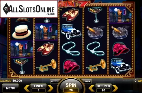 Reel Screen. Roaring 7s from Spin Games