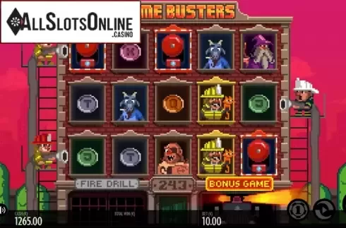 Screen 5. Roasty McFry and the Flame Busters from Thunderkick