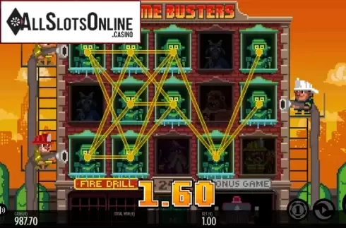 Screen 1. Roasty McFry and the Flame Busters from Thunderkick