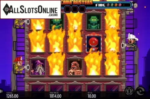 Screen 8. Roasty McFry and the Flame Busters from Thunderkick